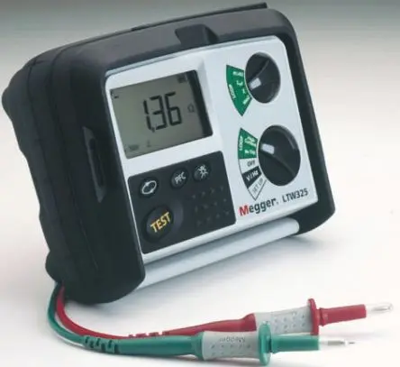 Produktfoto 1 von Megger 2-Draht Kombiniertes Prüfgerät für Schleifenimpedanz und FI-Schutzschalter CAT IV 440V 4 A AC, ISO-kalibriert