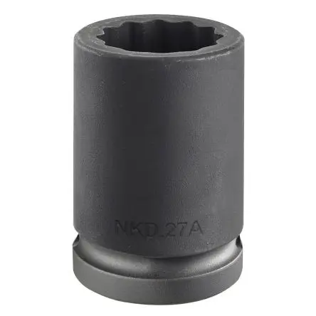 Facom 3/4 in, 28 mm Standard-Steckschlüssel Schlag-Steckschlüssel lang Chrom-Molybdän-Stahl, 50mm