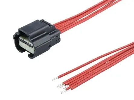 Produktfoto 1 von Molex 226461 Kabel assembliert MX64 / Anschlusslitze Buchse, 150 mm