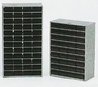 Produktfoto 1 von Raaco ESD-Schrank, 60-Fächer 60 Abt./Einsatz