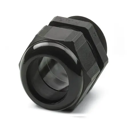 Produktfoto 1 von Phoenix Contact G-INS Kabelverschraubung, PG48 Polyamid Schwarz 34 mm/ 44 mm, IP68, IP66