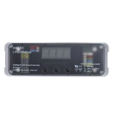 eldoLED LED-Treiber, 180 W 12V dc, 28 V dc LED-Treiber 1050mA, Ausgang 12V, 24 V RDM, DMX