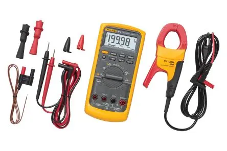 Produktfoto 1 von Fluke 87V IMSK Multimeter-Service-Kombi Multimeter Industrieausführung, ISO-kalibriert