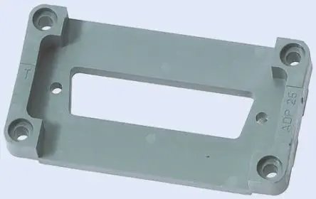 Produktfoto 1 von HARTING Han B D-Sub-Adapter für Stromversorgungssteckverbinder in robuster Ausführung, M3 x 14, Oben, 4-polig, 10B