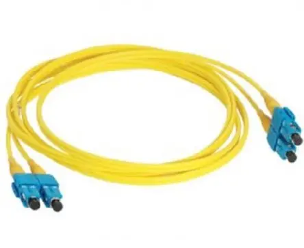 Produktfoto 1 von Molex CES LWL-Kabel 3 m, Raucharm halogenfrei Gelb SC