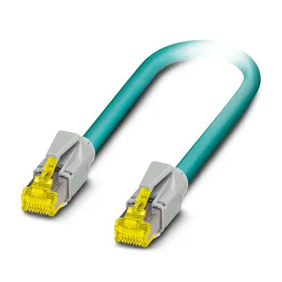 Produktfoto 1 von Phoenix Contact NBC Cat6a Ethernet-Kabel, 10 m, Blau 2 Abgeschirmt Geschirmt, Aussen ø 6.4 mm Außen-ø , Polyurethan