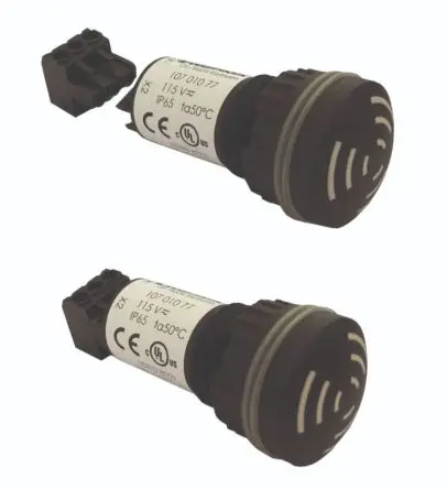 Werma Summer Summer, 60 dB, Schraubanschlussklemme 61 mm, 24V 61 mm, 12 V ac/dc, Innen-, ø 28 mm