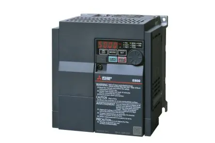 Produktfoto 1 von Mitsubishi Electric FR-E800 3-Phasen Wechselrichtermodul 3.7 kW 480V 9.5 A 50Hz