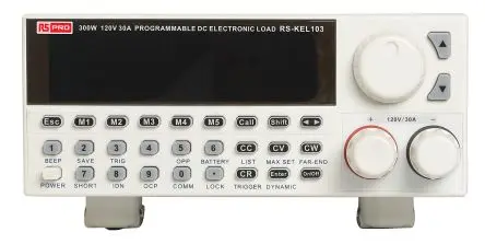 Produktfoto 1 von RS PRO RS-KEL1788 Elektronische Last, 0 to 300 W, 0 to 30 A / 0/120 V, ISO-kalibriert