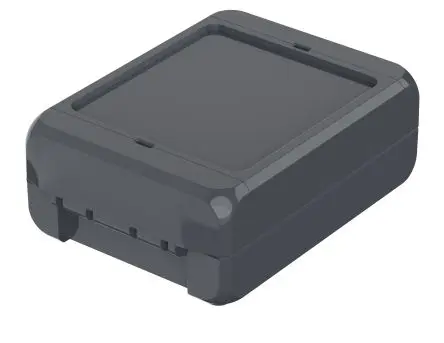 Bopla Bocube; Universalgehäuse; ABS; Graphitgrau, Grau Geflanscht IP66, IP68 Breite 80 mm Höhe 40 mm Länge 113 mm