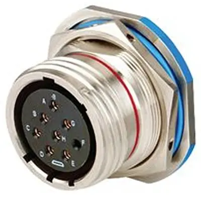 Produktfoto 1 von Amphenol Limited, D38999 MIL-Spec Rundsteckverbinder Gerade, 26-polig, Gehäuse 17 Buchse, MIL-DTL 38999 Serie III