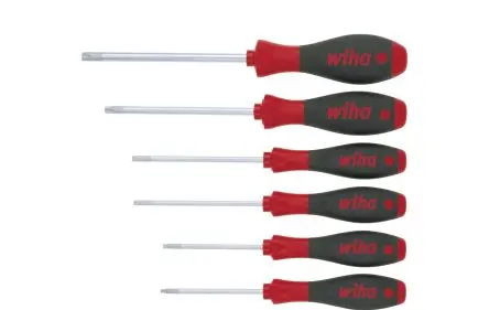 Produktfoto 1 von Wiha Standard-Schraubendrehersatz Standard-Schraubendrehersatz, 6-teilig Innensechsrund