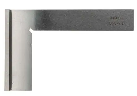 Produktfoto 1 von MikronTec Anschlagwinkel, 150 mm x 100 mm, 1 Einheiten