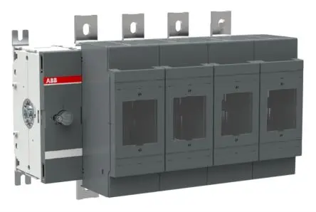Produktfoto 1 von ABB 1SCA02 Sicherungsschalter-Trennschalter / 4-polig 800A C1-C3