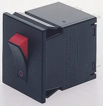 Produktfoto 1 von Carling Panel Wippschalter DSPT Ein-Neutral-Ein, IP66
