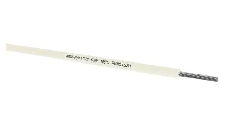 Produktfoto 1 von Kabeltronik UL11028 Schaltdraht, 20 AWG 250 m Weiß 20 Litzen Modifizierter Polyphenylen-Ether