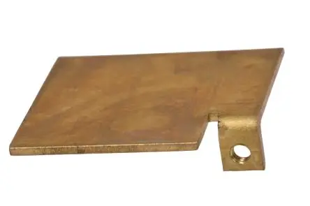 Produktfoto 1 von RS PRO Messing Bronze Schirmanschlussplatte, 34mm GFK-Gehäuse von RS PRO x 67 mm