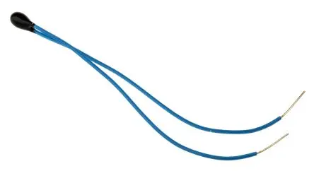 Produktfoto 1 von TDK B57861S Thermistor 100 kΩ, NTC, 15 s 6.5 mm, 4.9 %/°C, Temperaturmessung 2.41 mm, Toleranz 1 %, 60 mW AEC-Q200