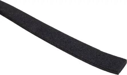 Produktfoto 1 von RS PRO Ethylen-Propylen-Dien-Monomer Schaumstoff Klebeband, Einseitig, Schwarz, Stärke 3 mm, 15mm x 10 m