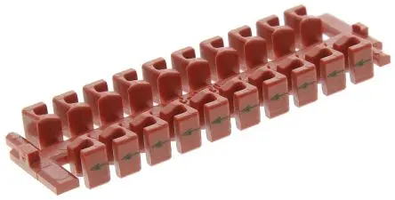 Produktfoto 1 von HARTING Han-Modular Klapprahmen für Stromversorgungssteckverbinder in robuster Ausführung, Buchse, Oben, 20-polig, 70 x