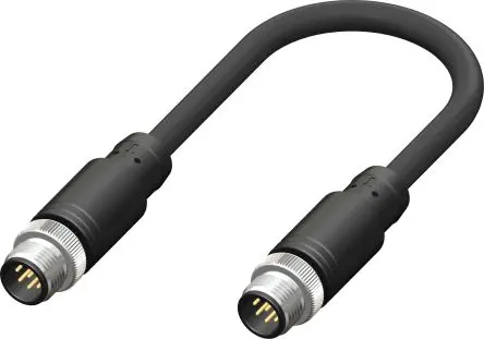 Produktfoto 1 von RS PRO CDM12S, 8-polig Sensor-Betätigungselementkabel, Gerade Stecker 8 / Gerade Stecker, Länge 2 m