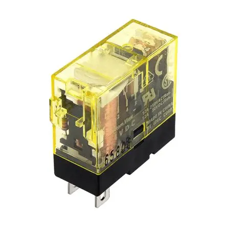 Produktfoto 1 von Idec RJ Leistungsrelais 24V dc Spule 1-poliger Umschalter 12A 1.1 kΩ 900 mW