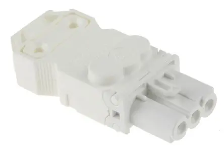 Produktfoto 1 von Wieland GST15i3 Beleuchtungssteckverbinder, Kabel Buchse, Mini-Steckverbinder, Schraubbefestigung 16A, Kontakte: 3 IP20,