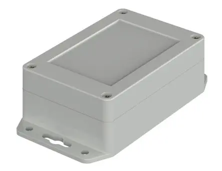 Produktfoto 1 von Bopla Euromas X; Gehäuse; ABS; Hellgrau Geflanscht; IK07 IP66, IP68 Breite 70 mm Höhe 40 mm Länge 105 mm
