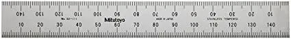 Produktfoto 1 von Mitutoyo Stahl Lineal Metrisch 150 mm x 19mm, ISO-kalibriert