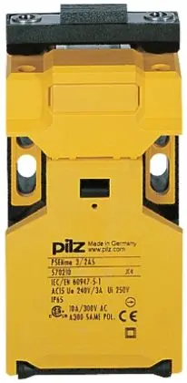 Produktfoto 1 von Pilz Sicherheits-Verriegelungsschalter Schlüssel Verriegelung Betätiger inklusive 2 Öffner Glasfaserverstärkter
