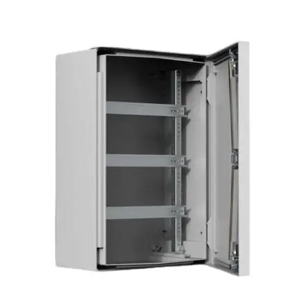 Produktfoto 1 von nVent HOFFMAN UMF Typ Gehäuserahmen 5-Einbaustellen B. 835mm L. 1.035 m Galvanisierter Stahl
