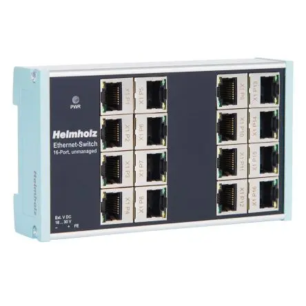Produktfoto 1 von Helmholz GmbH & Co. KG 700-841-16S01 Ethernet-Switch 16-Port Unmanaged 1000Mbit/s