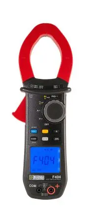 Produktfoto 1 von Chauvin Arnoux F404 Stromzange AC/DC-Stromzange CAT III, CAT IV, 1700 V dc, 99.99 kΩ, DKD/DAkkS-kalibriert