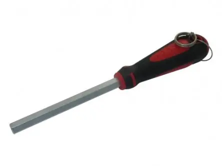 Produktfoto 1 von SAM 12 mm Sechskant Steckschlüssel-Handgriff Schließer (NO), Länge 255mm / Klinge 125 mm