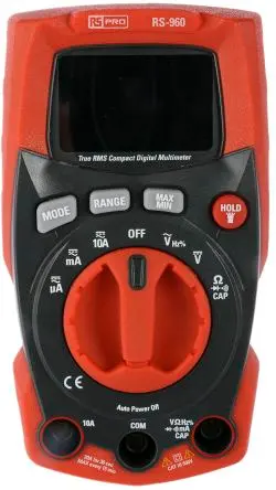 Produktfoto 1 von RS PRO RS-960 Tragbar Digital Multimeter Echteffektivwert, CAT III