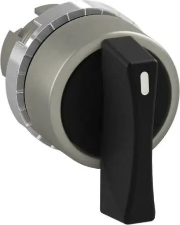Produktfoto 1 von ABB 1SFA1 Druckschalter, Schwarz Rund mit Knopf, IP66