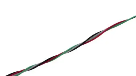 Produktfoto 1 von MICROWIRES TWJ Twisted-Pair-Kabel, 2-paarig 0.05 mm² 100 m Perfluoralkoxyalkan isoliert Grau