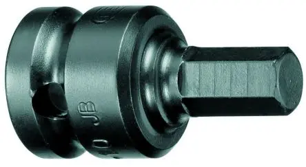 Produktfoto 1 von Gedore 1/2 in, 1/2 in Schlag Schlag-Steckschlüssel lang Stahl, 44mm