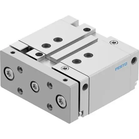 Produktfoto 1 von Festo DFM DFM-40-25-B-PPV-A-GF Pneumatik-Führungszylinder 25 mm Doppeltwirkend, Bohrung Ø 40 mm bis 1 Mpa