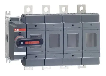 Produktfoto 1 von ABB OS250B04N2K Sicherungsschalter-Trennschalter / 2-polig 250 A 250A Umschlossen, B1-B4 Sicherungsgröße