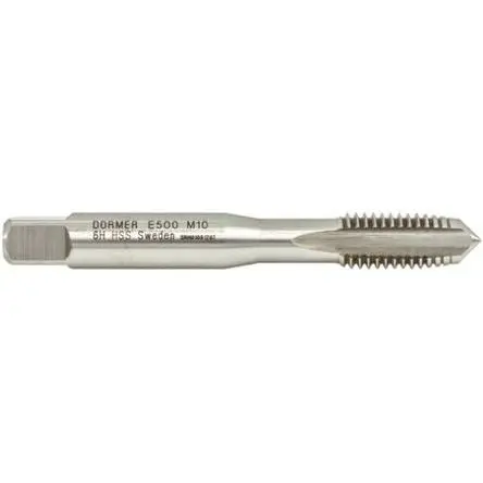 Produktfoto 1 von Dormer Gewindebohrer HSS Maschinen, Metrisch Gerade Nut, Rechtsgewinde, 1-teilig M8