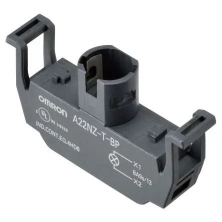 Produktfoto 1 von Omron A22N Lichtblock Beleuchtungseinheit LED Schwarz, Gelb, Weiß, Grün, Orange, Rot, Blau beleuchtet 600V ac/dc
