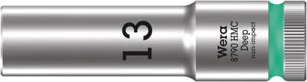 Produktfoto 1 von Wera 1/2 in 6-Kant Buchse SW 83 mm Sechskant x 151mm