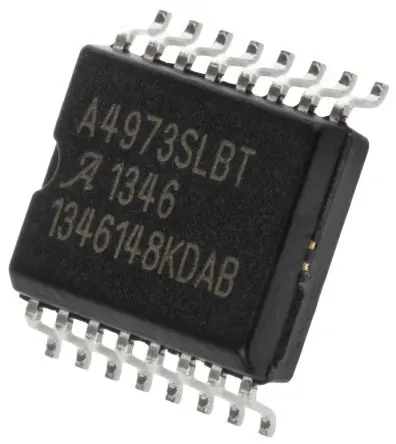 Produktfoto 1 von Allegro Microsystems Motortreiber-IC Vollbrücke 50 V, 1.5 A, 70 kHz, SOIC, 16-Pin, 5.5V, Gleichstrommotor
