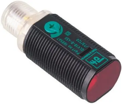Produktfoto 1 von Pepperl + Fuchs GLV18 Zylinderförmig Optischer Sensor, Reflektierend, NPN Ausgang, Steckbar