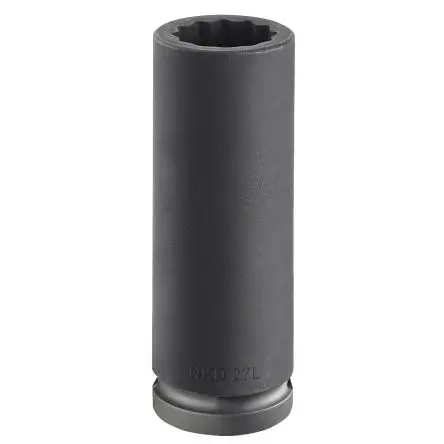 Produktfoto 1 von Facom 3/4 in, 22 mm 12-Kant Schlag-Steckschlüssel lang Chrom-Molybdän-Stahl, 85mm