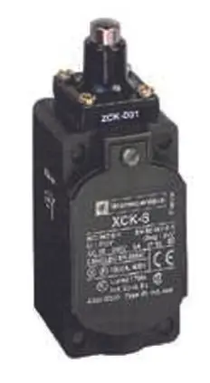 Produktfoto 1 von Telemecanique Sensors OsiSense XC Endschalter, Stößel 1 Öffner/1 Schließer, IP66, IP67, Kunststoff 240V ac 3A