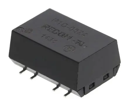 Produktfoto 1 von Recom R1D DC/DC Konverter, 24V dc OUT 21 mA Oberfläche 5V dc 1 kV dc 1 W -40 °C 100 °C