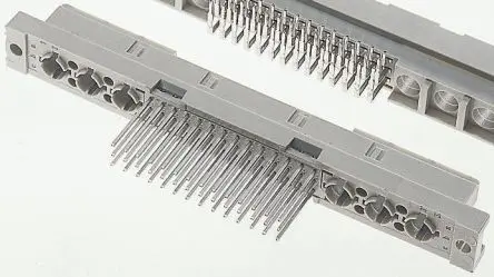 Produktfoto 1 von Fischer Klasse C2 DIN 41612 Stecker Gerade, 32-polig / 3-reihig, Raster 2.54 mm Raster Buchse