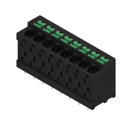 Produktfoto 1 von Weidmüller OMNIMATE4.0 Leiterplatten-Anschlussklemme, 8-polig / 1-reihig, Raster 5 mm